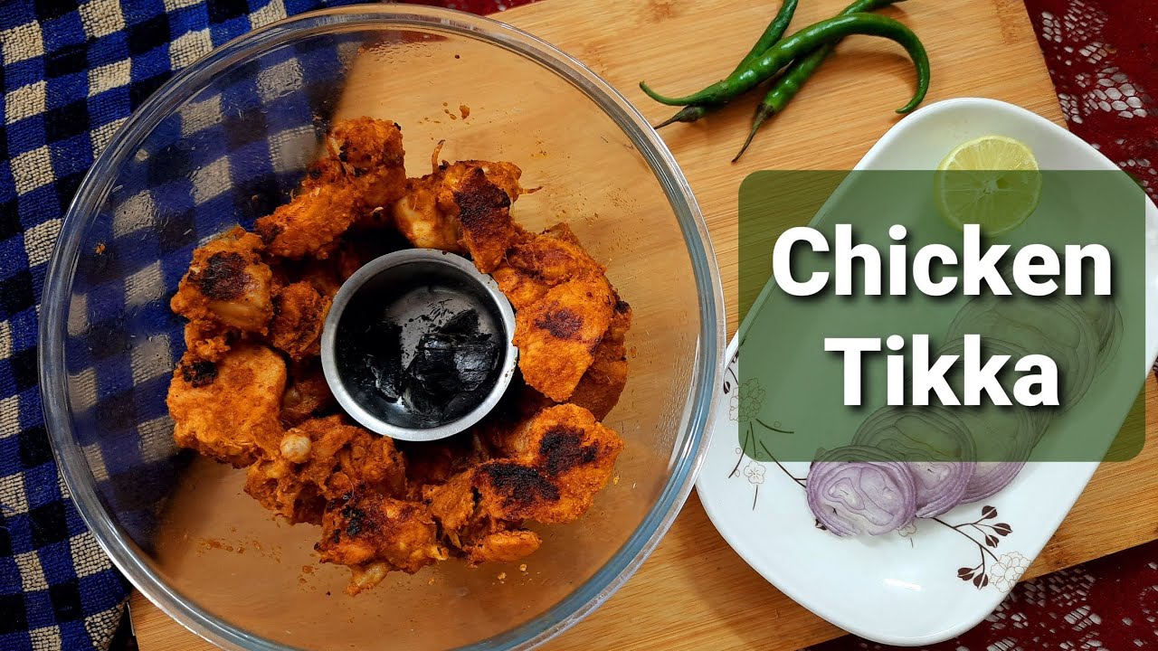 Homemade Tandoori Chicken Recipe Without Oven | How to make Chicken Tandoori [New Year Special] | Vimala