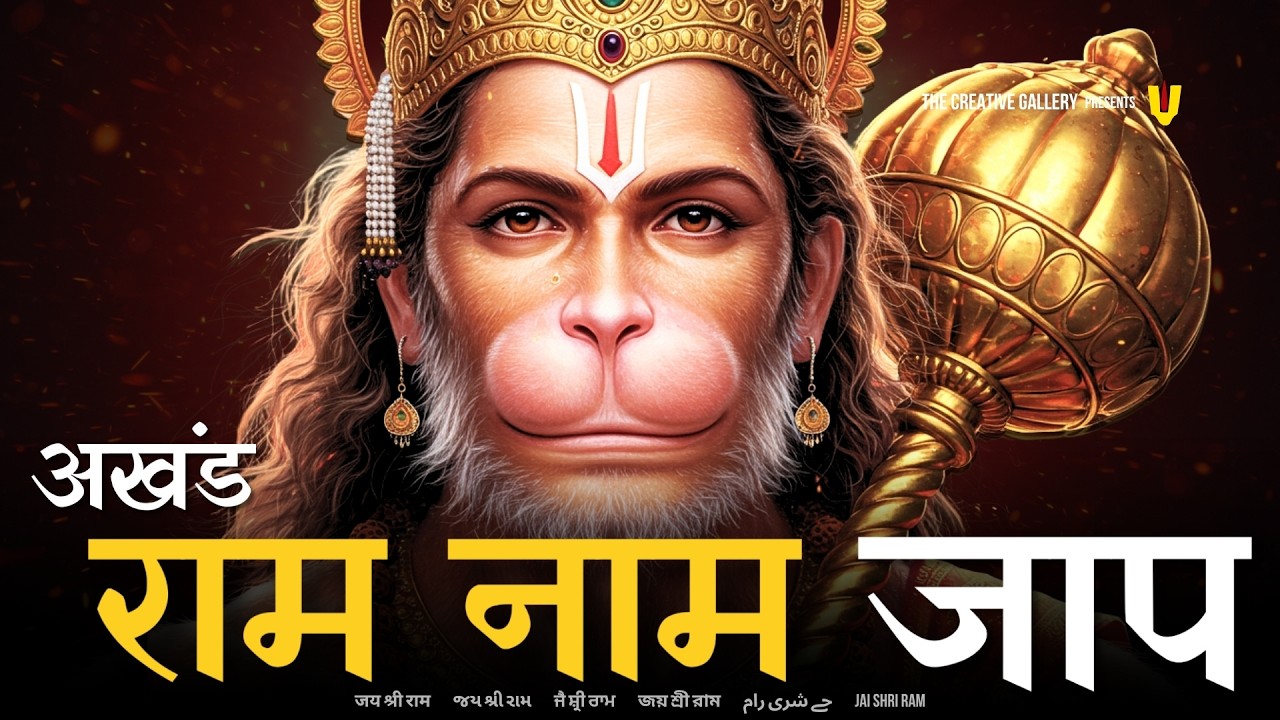 Live अखंड राम नाम जाप 11000 बार | Shri Ram Naam Jaap 11000 Times | Ram Ram Chanting श्री राम नाम जाप