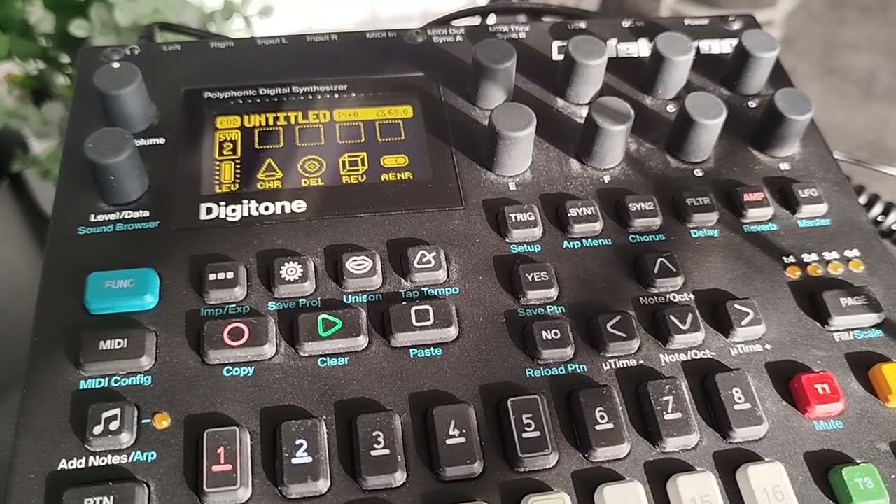 Elektron digitone polymeter bad ambient techno