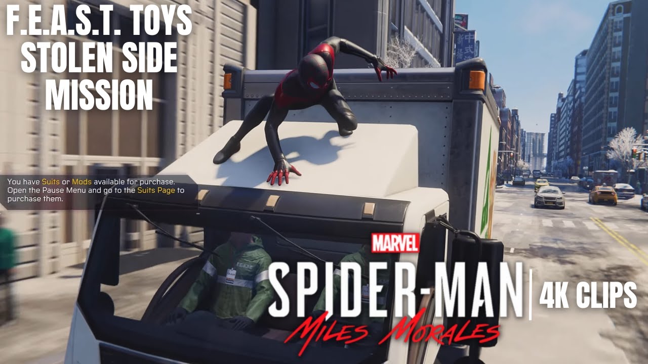 F.E.A.S.T. Toys Stolen Side Mission SpiderMan Miles Morales