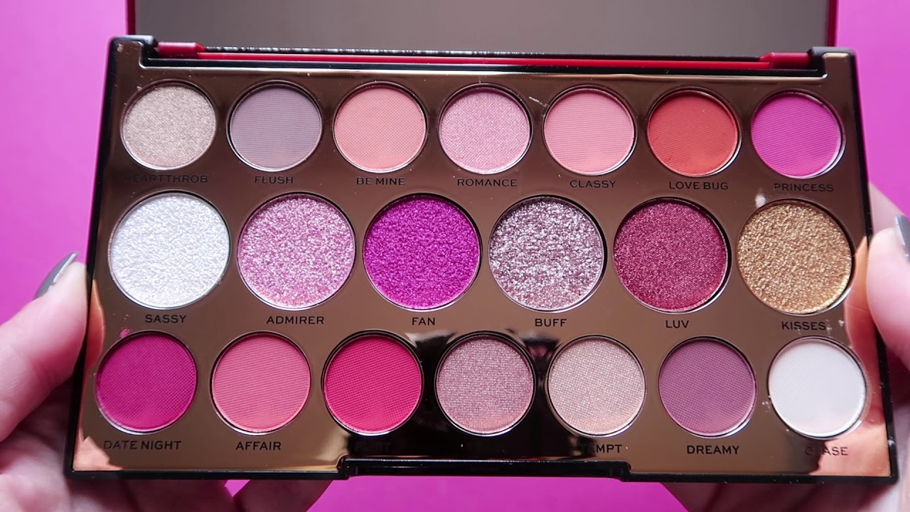 Revolution Precious Stone Shadow Palette - Ruby Crush