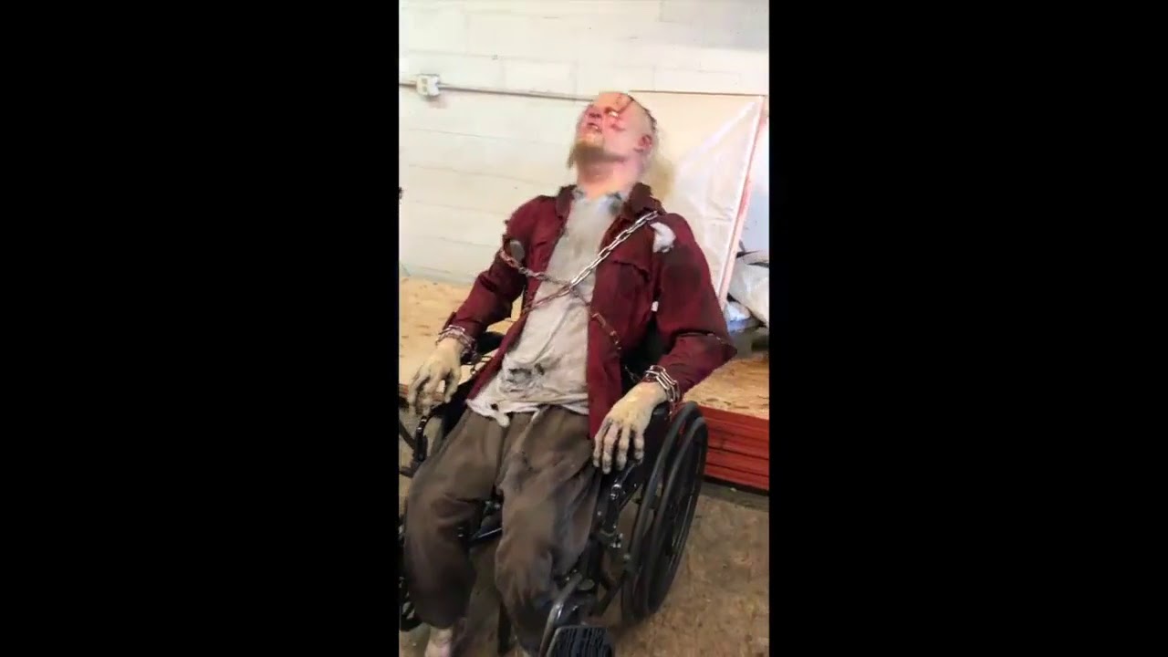 Wheelchair Thrasher Animated Prop