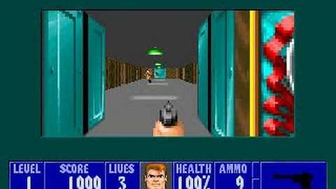 Wolfenstien 3D (1992) for MS DOS