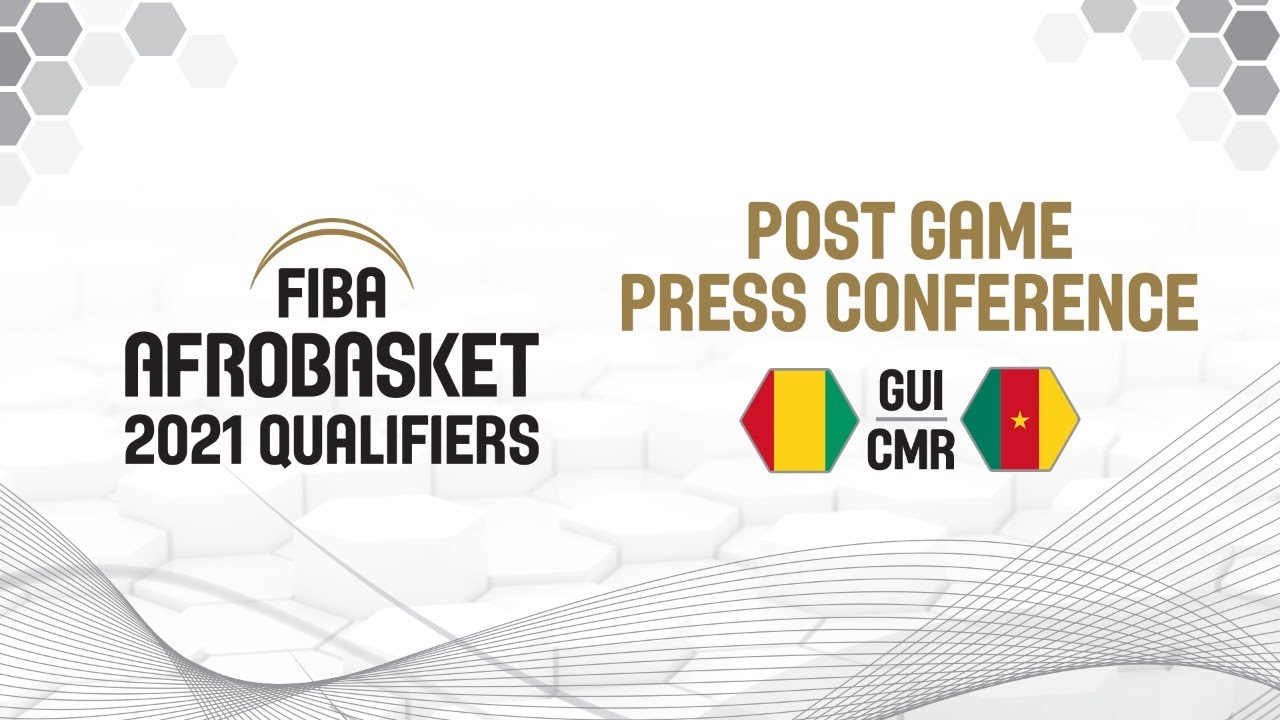 Guinea v Cameroon - Press Conference - FIBA AfroBasket