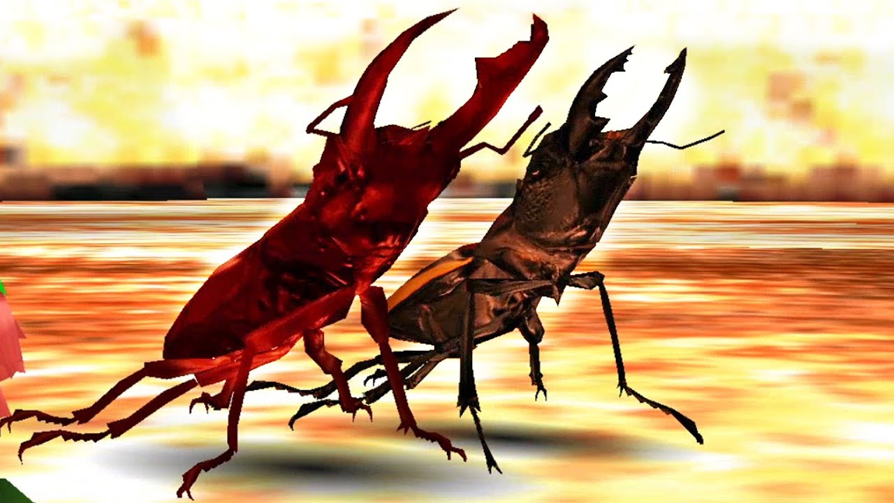 アーケード] 甲虫王者ムシキング - スーパーアタックヒラタクワガタ X