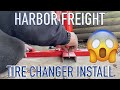 Harbor Freight Tire Changer Install