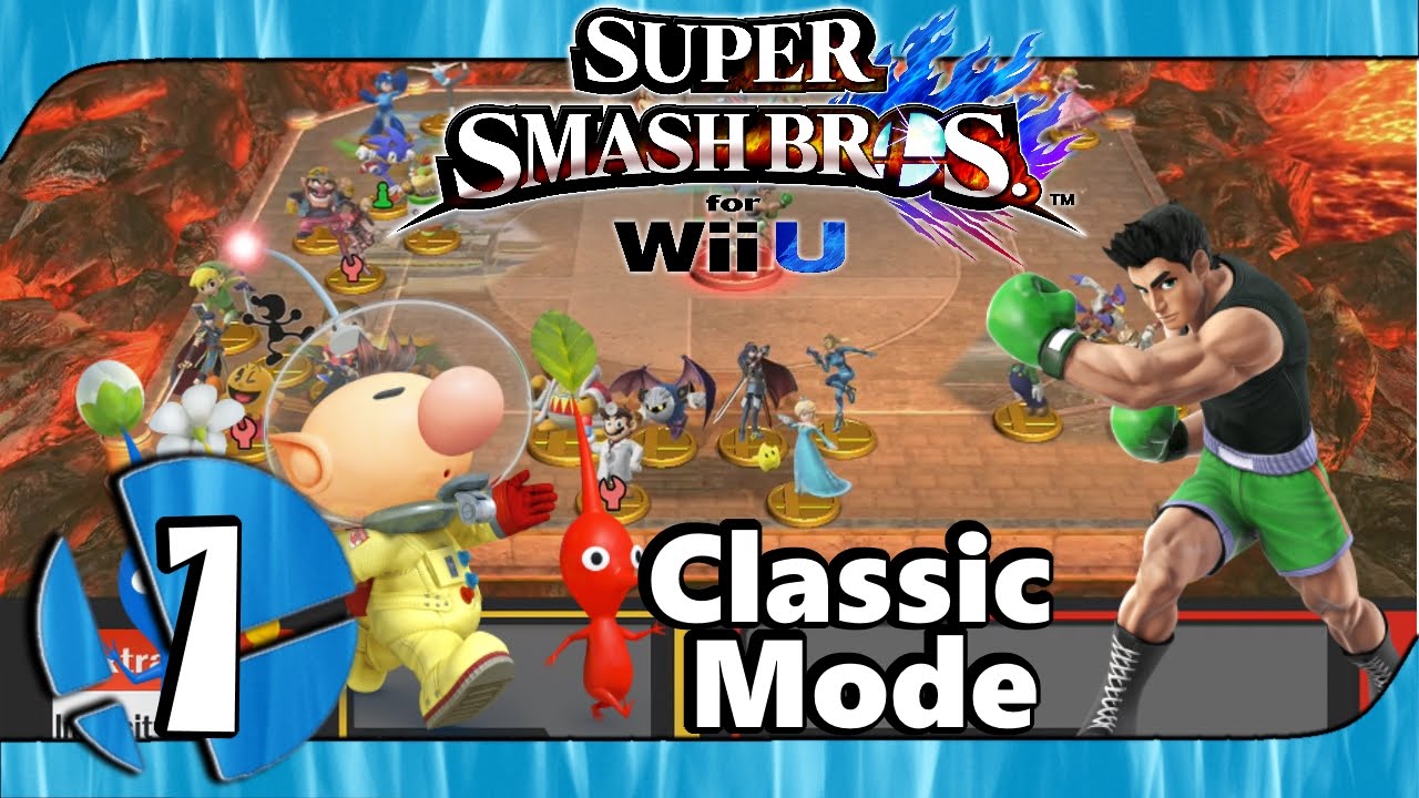 Super Smash Bros. for Wii U - Part 1 (Classic Mode) - YouTube