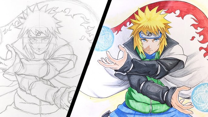 ✨Desenho do Minato Namikaze, Wiki