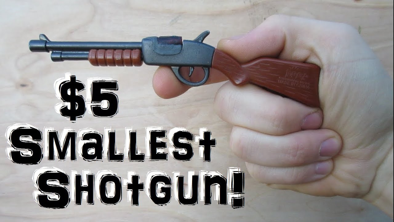 World s Smallest Shotgun Actually Shoots YouTube