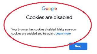 Fix Chrome Cookies are disabled Your browser has cookie disable make sure your cookies Problem Solve screenshot 5