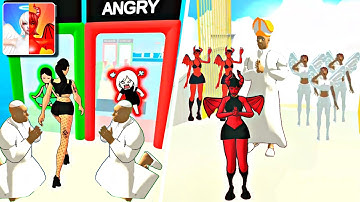 Bad Girl Run - All Levels Trailer Gameplay Android, iOS( 61-62)