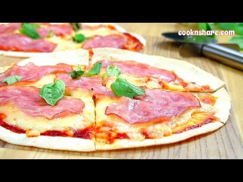 What Pizza Recipe Using Wraps