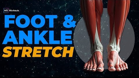 Foot & Ankle Stretch for Foot Drop (Calf & Anterior Tibialis)