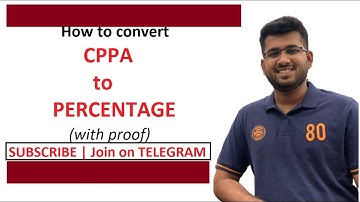 How to convert CGPA to Percentage (VIT) | With PROOF (Official doc from VIT)