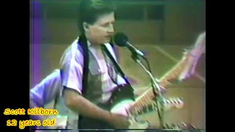 Scott Kilborn 12 years old singin/playing guitar