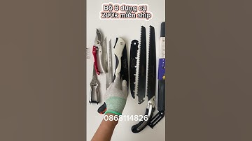 Giảm giá 8 món gồm kéo cắt SK5 thép trắng kèm bộ cưa tỉa Hàng Nhật chuyên cắt cành cứng cafe     Giá
