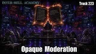 🎶 Opaque Moderation — Track 223 of The Inter-Hell Academy