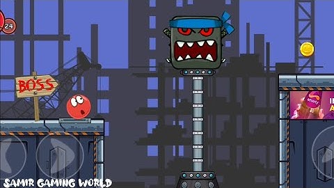 Roller Ball X Vs Forest Boss Red Ball 4