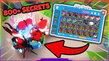 Inventory of the NUMBER 1 EGG HATCHER In Mining Simulator 2! | 800+ Secret Pets + MORE!