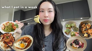 what I eat in a week (simple & healthy Asian recipes)