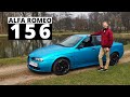Alfa Romeo 156 - jajkiem wielkanocnym do Portugalii :-)