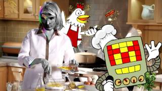 Cheap Cheap Chicken Guest Stars On Cooking With A Killer Robot (#Highqualityvideogamerip)