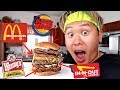 Mixing Every Fast Food Burger Together To Make The Perfect Burger (SCIENCE EXPERIMENT)