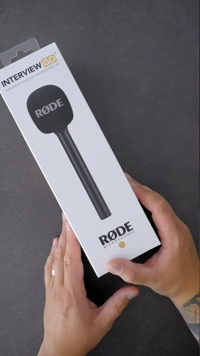 Rode Interview Go - Quick Unboxing #unboxing #rode #asmr
