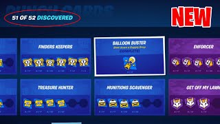 *NEW* Punchcards v13.30 | All 52 Discovered Punch Cards in Fortnite Chapter 2 Season 3
