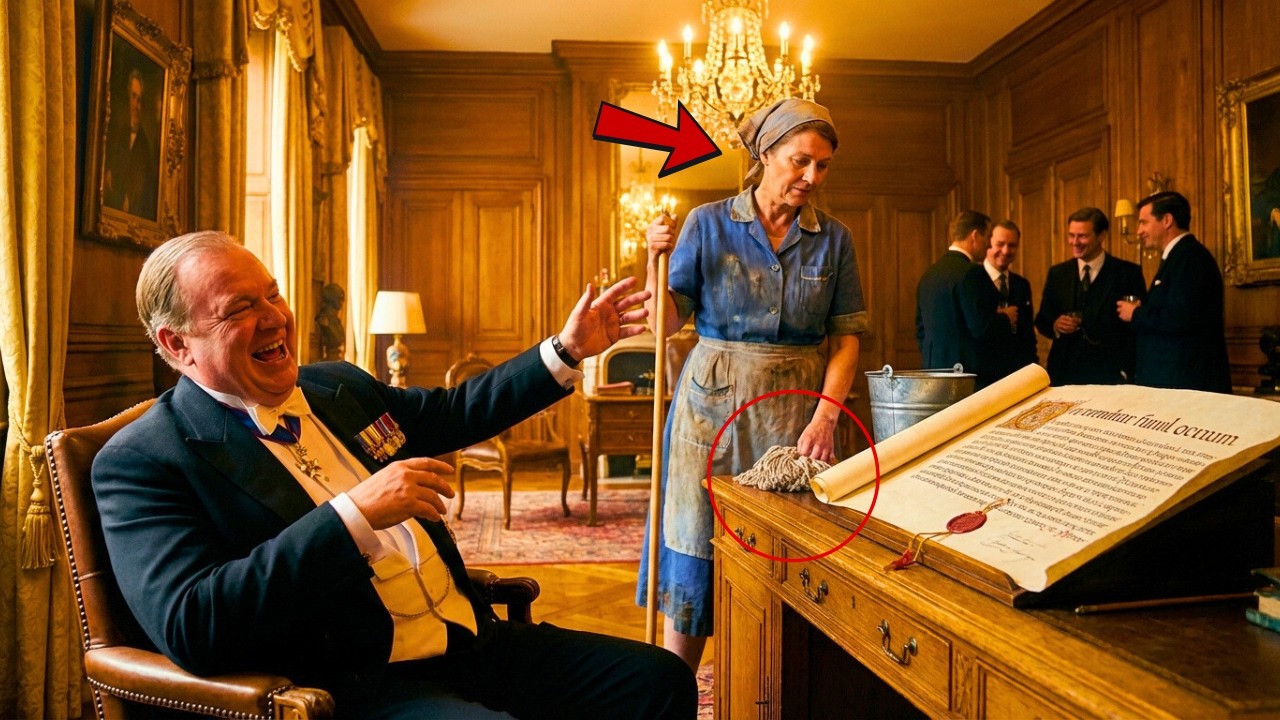 Ambasador wyśmiał sprzątaczkę, BIEDNĄ WDOWĘ — Zamarł, gdy ONA poprawiła błąd w traktacie po ŁACINIE