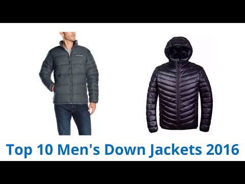 10 Best Men's Down Jackets 2016