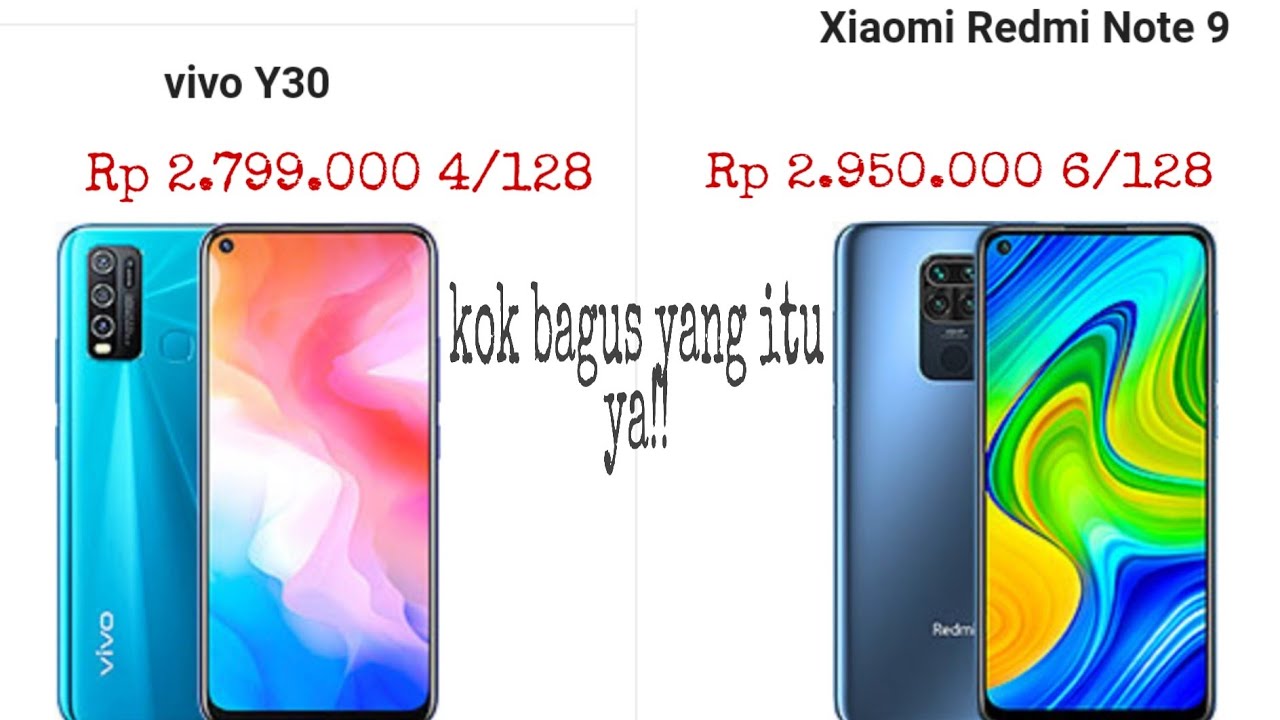 Vivo Y31 Vs Redmi Note 9