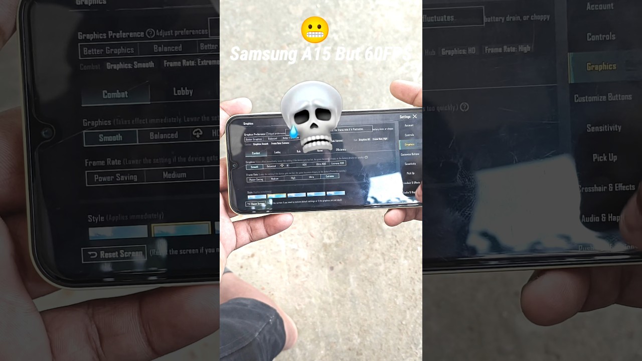 Samsung A15 60FPS🥶🤫 But Mc King In 2025