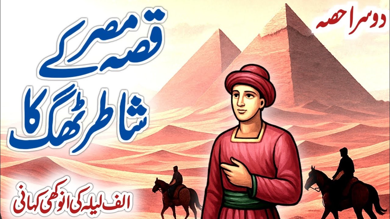 Misr Ke Shatir Thag Ka Ajeeb Qissa | Part_2 | Alif Laila Ki Kahani | Urdu Moral Story