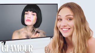 Maddie Ziegler Fact Checks Beauty Tutorials on YouTube Glamour