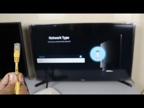 How to Connect Wired Internet to Samsung TV | Ethernet Connection