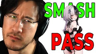 Markiplier Smash or Pass: Hololive Vtubers 【Hololive EN】