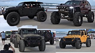 Jeep Beach | Daytona Beach 2024 | Jeep Beef Lifted 4x4