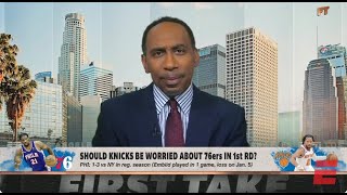 FIRST TAKE | Stephen A. Smith BASHES Embiid, Sixers, \\