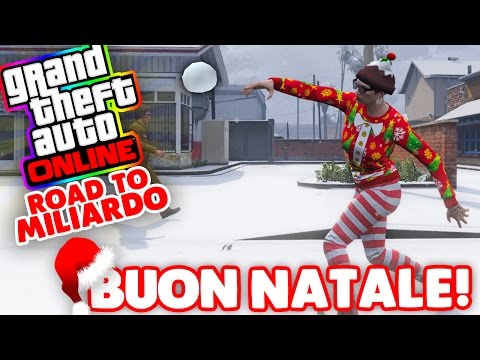 Gta 5 Online ITA - Natale su Gta 5 Online! - Ep 4