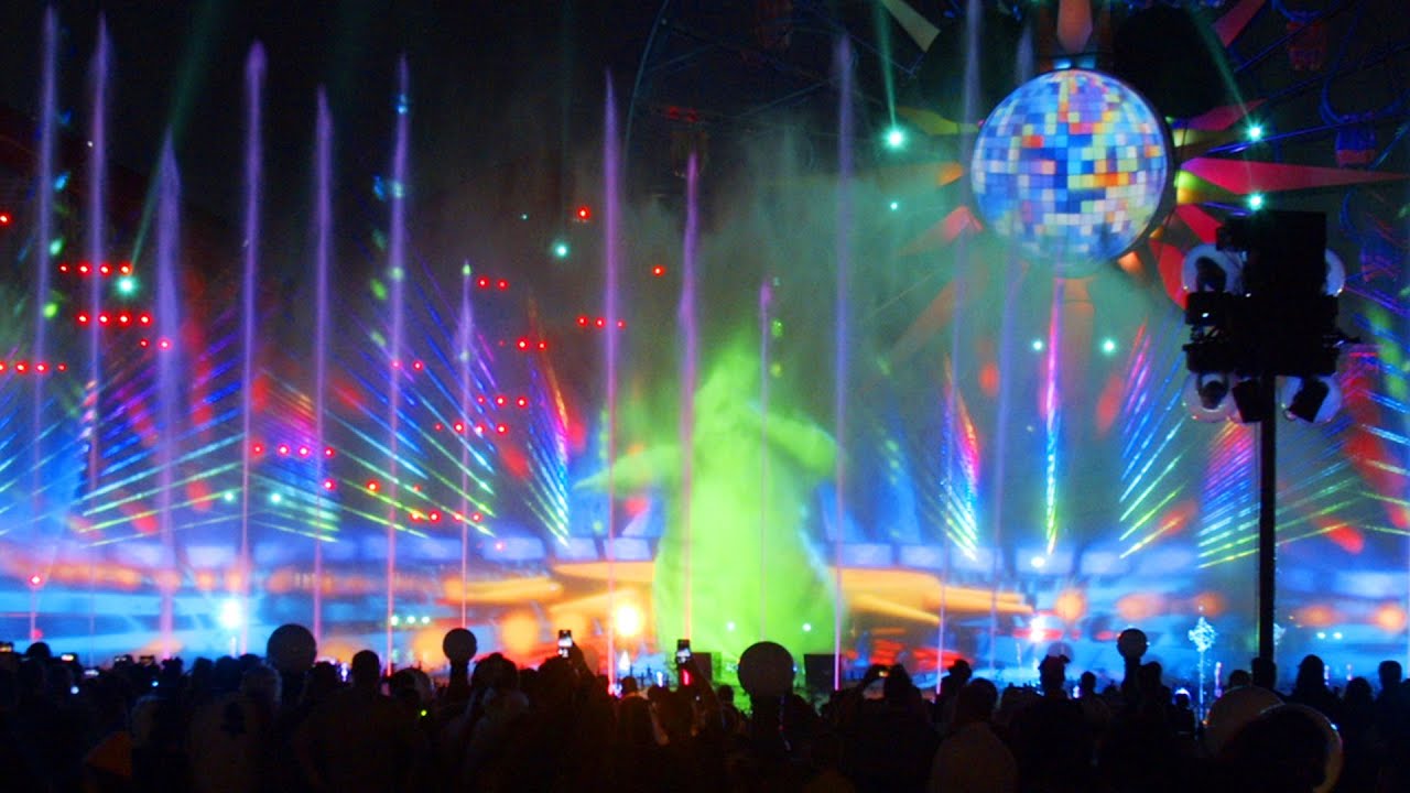 Full Villainous World Of Color Show At Oogie Boogie Bash Youtube