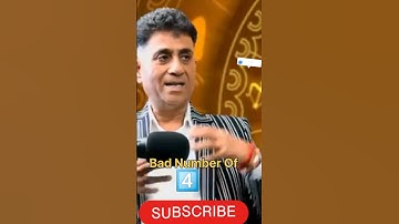 🔥Bad Numbers Of Numerology Number 4️⃣ #shorts #youtubeshorts #number