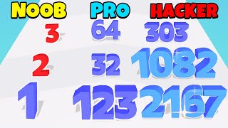 NOOB vs PRO vs HACKER  Number Master