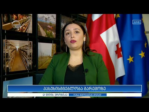 პასუხისმგებლობა გარემოზე - ნინო თანდილაშვილი \'დღის ქრონიკაში\'