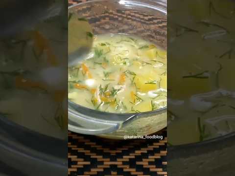 Сырный суп за 30 минут. Простой и вкусный рецепт на каждый день