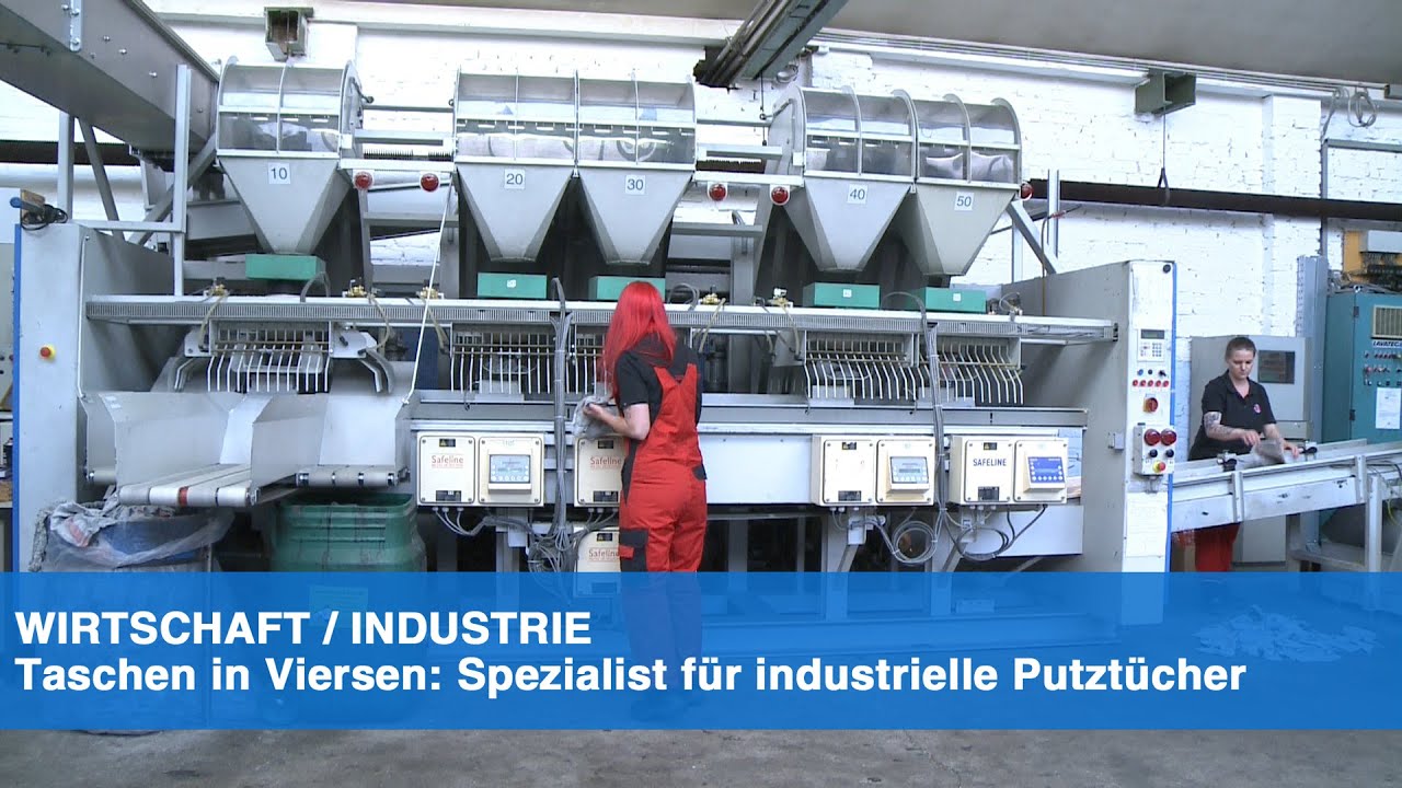 Taschen in Viersen: Spezialist für industrielle Putztücher