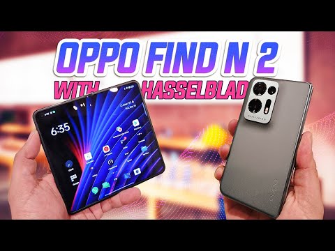 OPPO Find N2 Detailed Tour, Hands On - The Right Way To Fold With A Pen