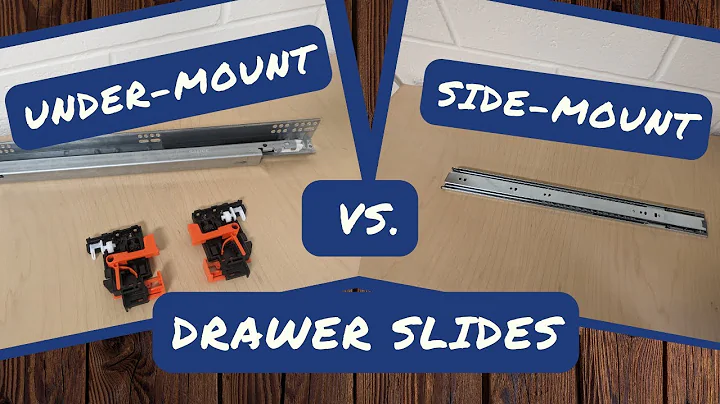 Undermount Drawer Slides - Why We Use Them and Why You Should Too!