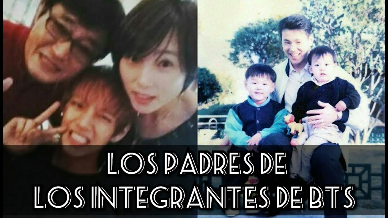 CONOCE A LOS PADRES DE LOS INTEGRANTES DE BTS EL PARECIDO ES INCREÍBLE