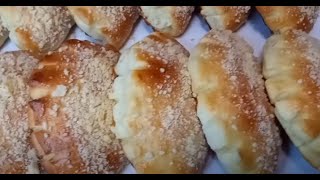 Сдобные БУЛОЧКИ с джемом и штрейзельной крошкой.Домашняя выпечка.